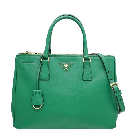 green prada galleria bag|prada galleria bag beige.